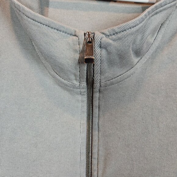 Calvin Klein 1/4 Zip Pullover Mens XXL hipster career Dad preppy Long sleeves - Picture 4 of 10